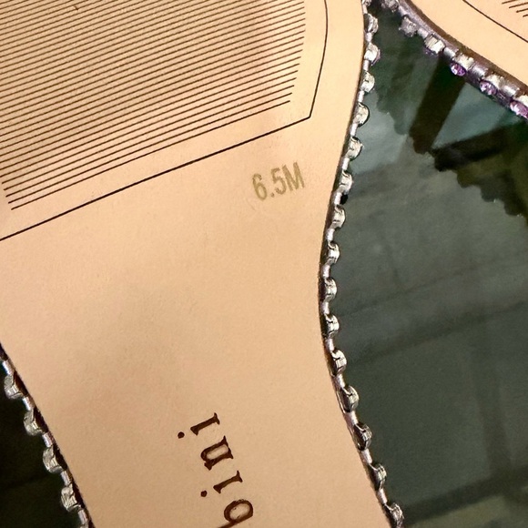 Gianni Bini Elena Bling Studded Detail Low Slingbacks, SZ 6.5 NWOB - Picture 7 of 7